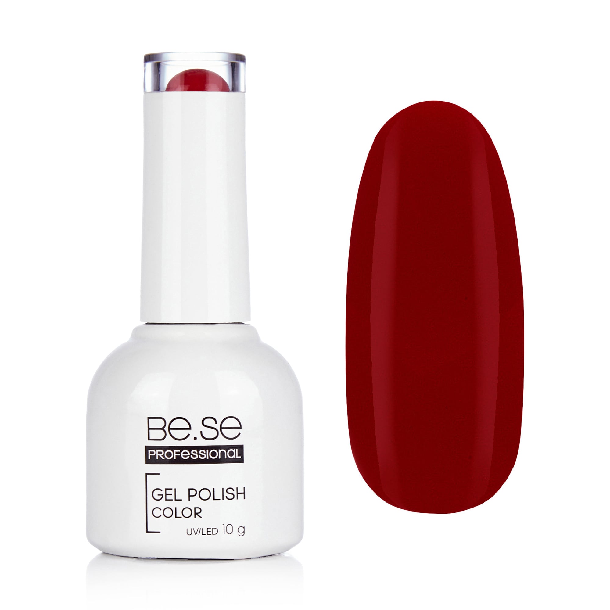 Гель-лак для нігтів Be.Se Professional Gel Polish Red 08, 10 г
