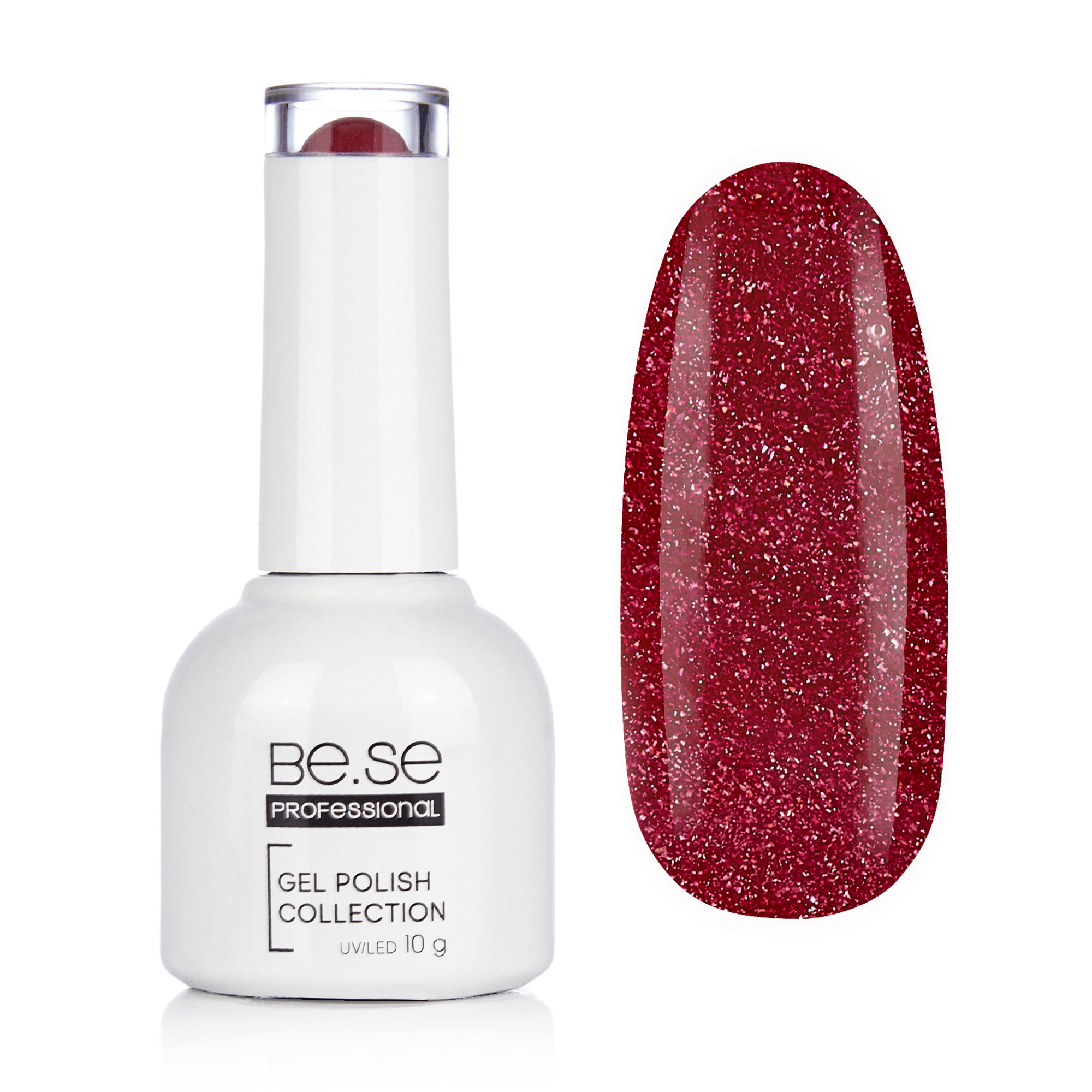 Гель-лак для нігтів Be.Se professional Gel Polish Shimmer 24, 10 г